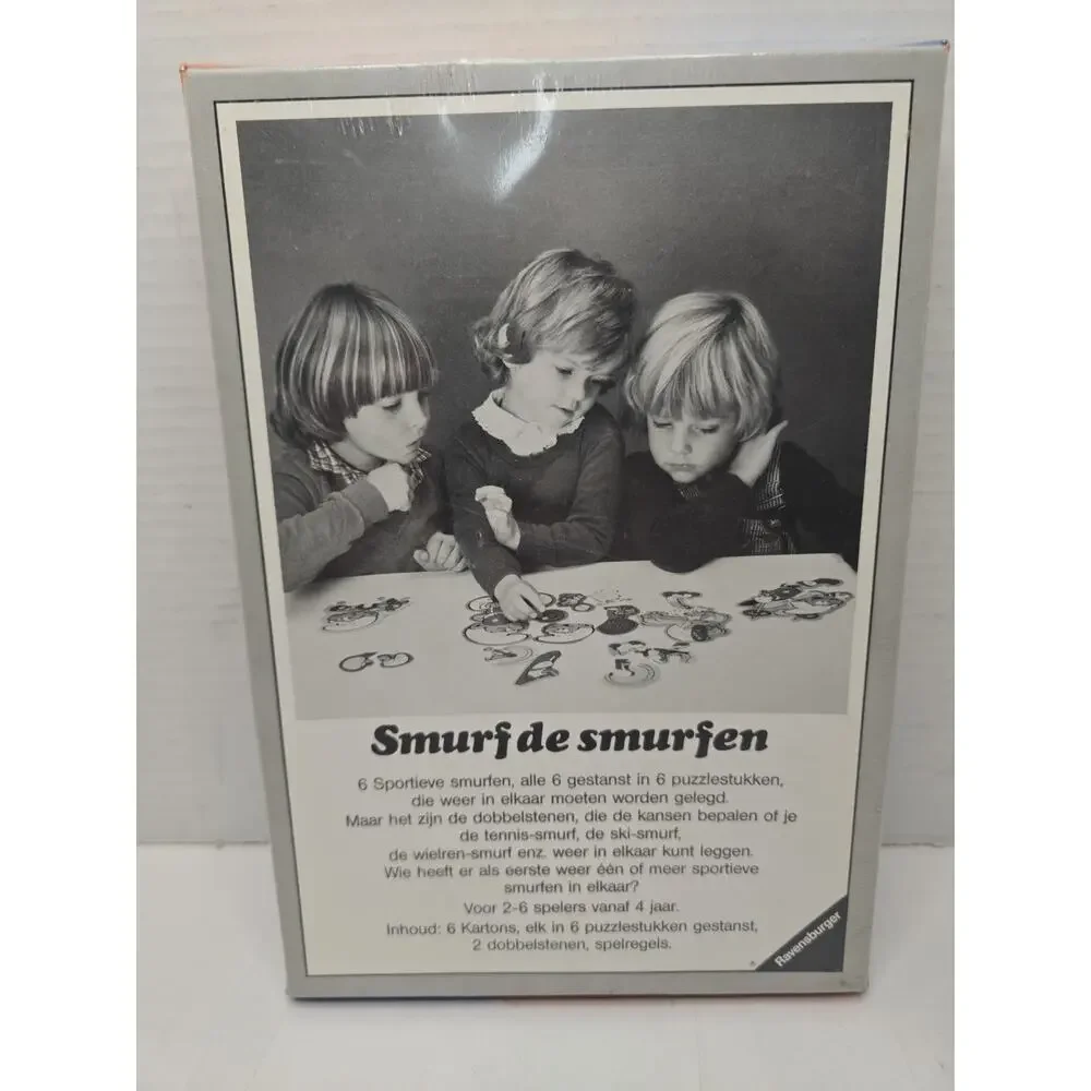 Ravensburger Smurf de Smurfen game Smurf the Smurfs Dice Game Sealed Dutch